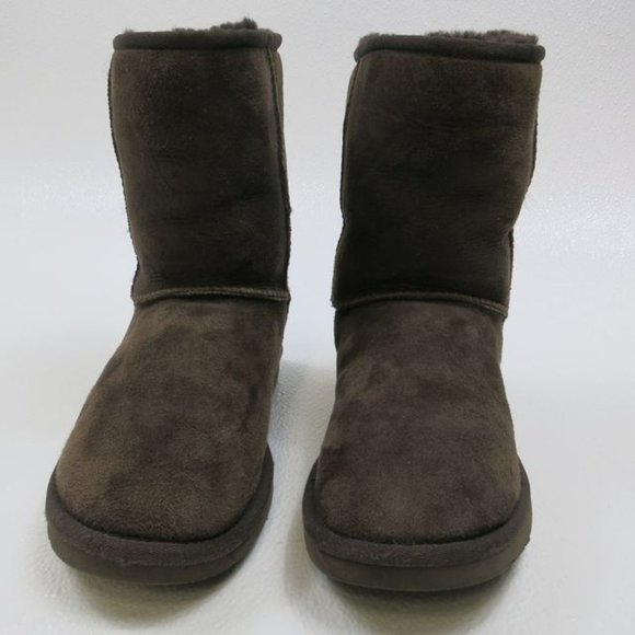 UGG Australia Classic Short Insulated Winter Boots Big Kids sz 4 - Picture 4 of 6